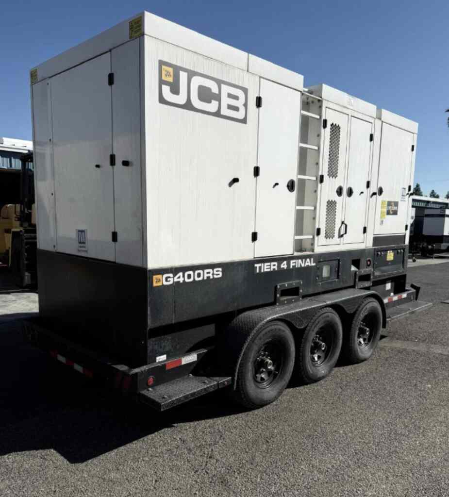 JCB G400RS Trailer Mounted Diesel Generator